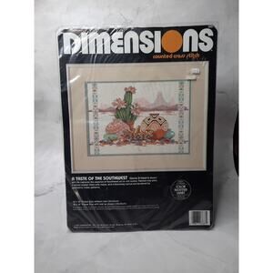 Vintage Dimensions Counted Cross Stitch Kit A Taste Of The Southwest 3687